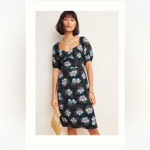 Anthropologie SCARLETTA SWEETHEART MINI DRESS